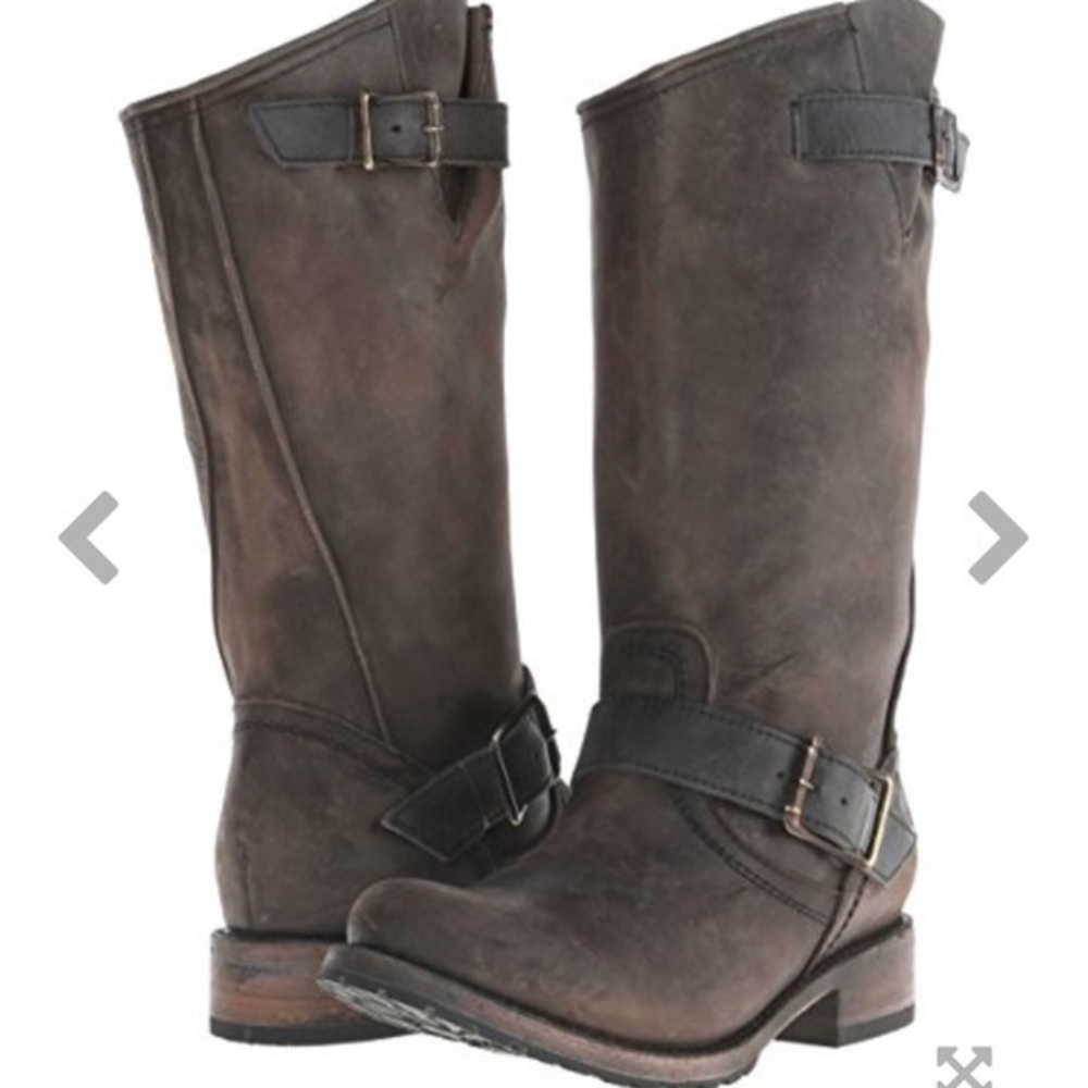 Freebird Prince Brown Distressed Leather Boots EXTREMELY RARE